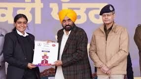 CM Mann Hands Over Appointment Letters to 1,746 Punjab Police Constables in Jalandhar CM Mann distributes appointment letters to 1,746 constables in Jalandhar