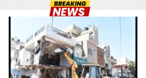 Drug Trafficker Illegal Construction Demolished in Jalandhar During War Against Drugs Drive Drug Trafficker Illegal Construction Demolished in Jalandhar