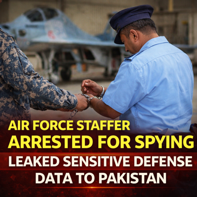 Air Force staffer arrested for spying Air Force staffer arrested for spying
