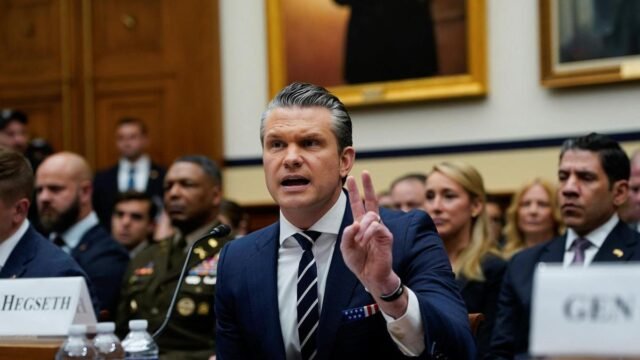 Congress confronts Hegseth for the first time since Iran war started