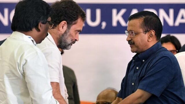 Hours after the press conference, Chadha, Pathak and Mittal went to the BJP headquarters in New Delhi and joined the ruling party.