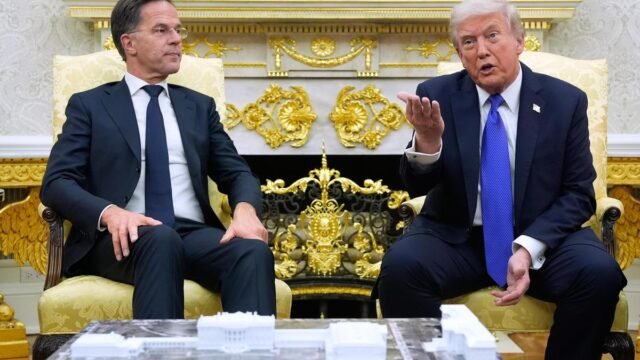 Donald Trump blasts NATO after closed-door meeting with Mark Rutte