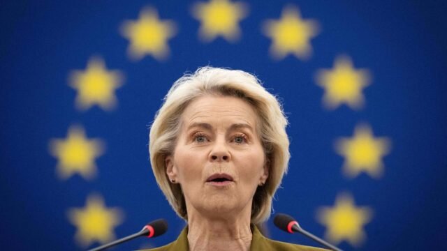 EU chief says Kremlin imposing 'digital Iron Curtain' on Russians