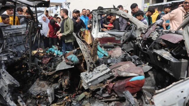 Gaza civil defence says toddler among 10 killed in Israeli strikes