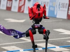 Humanoid robots race past humans in Beijing half-marathon, showing rapid advances Humanoid robots race past humans in Beijing half-marathon, showing rapid advances