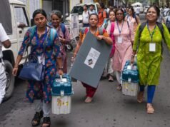 In Photos: Polling Booths To Barricades, West Bengal Prepares For Voting Day In Photos: Polling Booths To Barricades, West Bengal Prepares For Voting Day