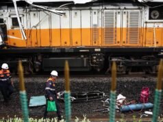 Indonesia train crash toll rises to 7, rescuers work to remove trapped passengers Indonesia train crash toll rises to 7, rescuers work to remove trapped passengers