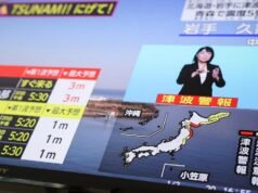 Japan records 80-centimetre tsunami after powerful 7.4-magnitude earthquake: JMA Japan records 80-centimetre tsunami after powerful 7.4-magnitude earthquake: JMA