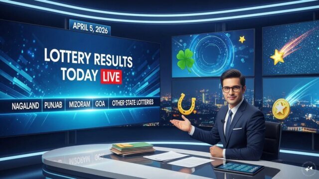 Lottery Results Today Live, April 5, 2026: Nagaland, Punjab, Mizoram, RCB vs CSK Live Cricket Score, IPL 2026: Stay updated with Ball by Ball Match Updates and Live Scorecard from Bengaluru. (Picture Credit: PTI)