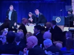 Loud bangs and a Trump evacuation: chaos at correspondents’ dinner Loud bangs and a Trump evacuation: chaos at correspondents' dinner