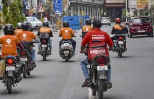 Maharashtra Plans Regulatory Framework For Delivery Platforms, Focus On Worker Background Checks Groundsmen remove the covers after it stopped raining before the start of the Indian Premier League cricket match between Mumbai Indians and Rajasthan Royals in Guwahati, India, Tuesday, April 7, 2026. (AP Photo/Anupam Nath)
