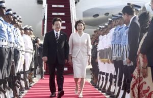 President Lee Jae-myung Lands In Delhi, First Korean Leader To Visit India In 8 Years Priyansh Arya. (Picture credit: AP)