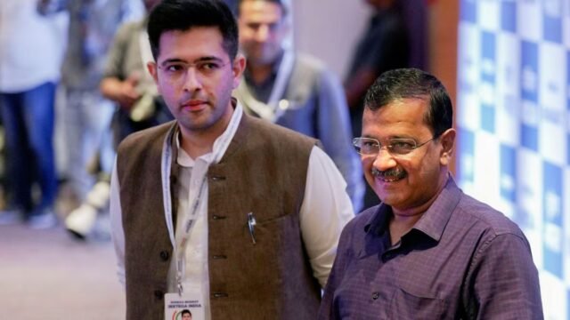 AAP leader Raghav Chadha (Credits: X)