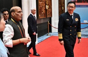 Rajnath Singh Holds Talks With Chinese Counterpart On LAC, Regional Security Concerns Rajasthan Royals' Donovan Ferreira hits a six during the Indian Premier League cricket match between Rajasthan Royals and Punjab Kings in New Chandigarh, India, Tuesday, April 28, 2026.(AP Photo)