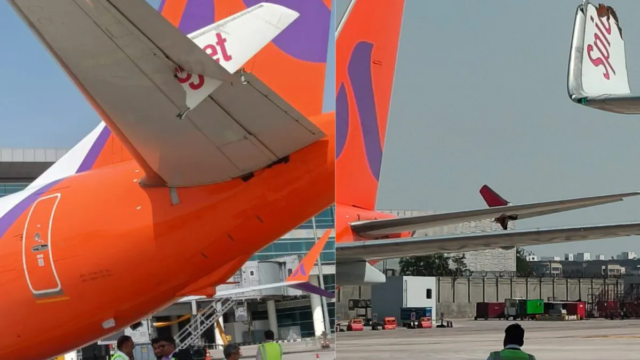 SpiceJet Plane Hits Akasa Jet At Delhi Airport, Suffers Damage Stock Market Live Updates: Sensex, Nifty Rally Over Hopes Of Fresh Peace Talks