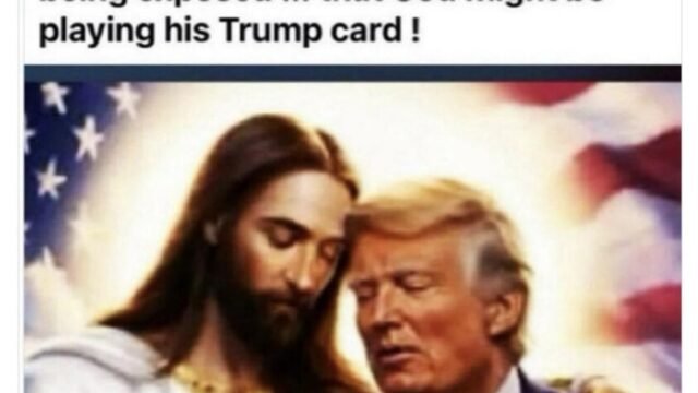 Trump posts image of himself with Jesus as administration's Pope criticism continues