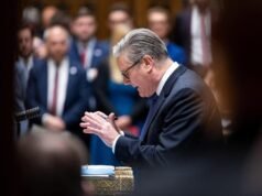 U.K. PM insists he won’t resign over scandal of U.S. envoy’s appointment U.K. PM insists he won't resign over scandal of U.S. envoy's appointment