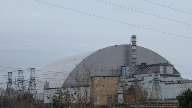 Ukraine says some Russian missiles fly near Chornobyl, risking major accident
