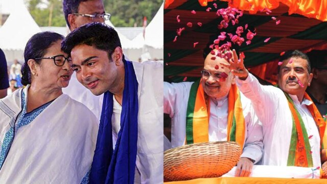 West Bengal Elections 2026 Opinion: Can BJP Cross 100 Seats Smoke rises from the sites of Israeli airstrikes in Lebanon's Beirut and its suburbs on April 8, 2026. (Image: AFP)