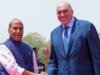 ‘Don’t Share Defence Tech With Pakistan’: Rajnath Singh Urges Italy Over Terror Misuse Concerns Gujarat Titans' Rahul Tewatia hits a boundary during the Indian Premier League cricket match between Gujarat Titans and Royal Challengers Bengaluru in Ahmedabad, India, Thursday, April 30, 2026. (AP Photo/Ajit Solanki)