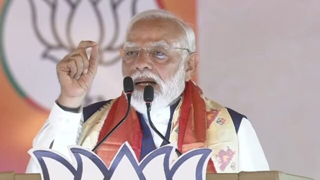 'Buy Indian, Choose Domestic Tourism': PM Modi Urges Citizens As Royal Challengers Bengaluru's Bhuvneshwar Kumar celebrates the wicket of Mumbai Indians' Ryan Rickelton during the Indian Premier League cricket match between Royal Challengers Bengaluru and Mumbai Indians in Raipur, India, Sunday, May 10, 2026. (AP Photo/Mahesh Kumar A.)