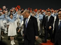 Donald Trump lands in Beijing for vital talks with Xi Jinping Donald Trump lands in Beijing for vital talks with Xi Jinping