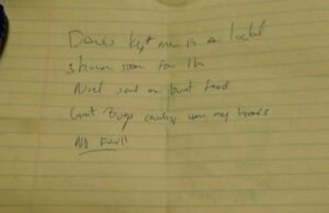 Handwriting on new Epstein note matches one found after his death, say experts Handwriting on new Epstein note matches one found after his death, say experts