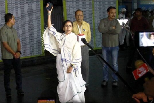 Kolkata Police Bans Gatherings After Mamata Banerjee’s Surprise Visit To EVM Strongroom US President Donald Trump said negotiations with Iran are progressing behind closed doors and insisted that only a small circle inside his administration knows the true status of the talks. (Reuters)
