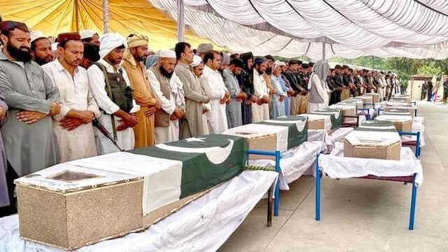 Pakistan protests to Afghanistan over suicide attack that killed 15 officers