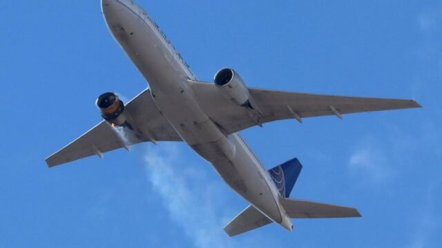 Plane hits pedestrian during takeoff at Denver airport