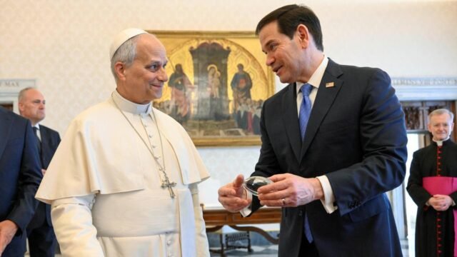 Rubio in Vatican for talks with Pope Leo XIV after tensions over Trump’s criticism