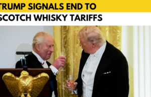 Scotch Whisky tariffs set to ease, Trump aays after royal visit Scotch Whisky tariffs set to ease, Trump aays after royal visit