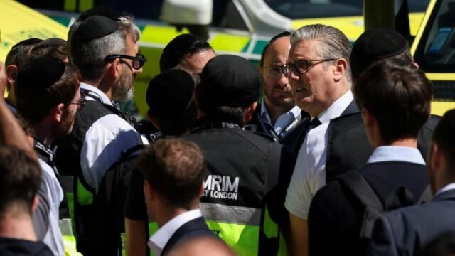 Starmer urges tougher action against Gaza protests in U.K. following antisemitic attacks