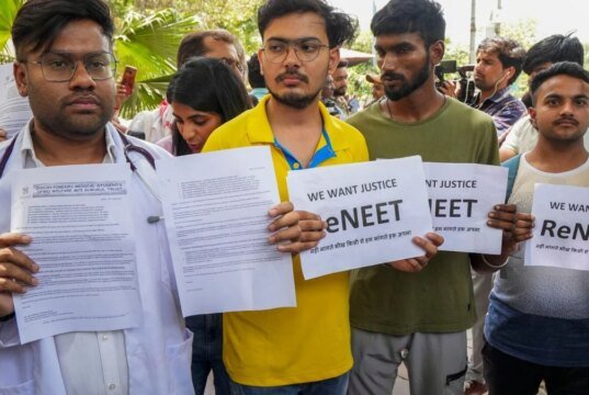 This Family Posted Its NEET ‘Success’ Online. Now, It’s At The Centre Of The 2026 Paper Leak Iran's Supreme Leader Mojtaba Khamenei and US President Donald Trump. (File)