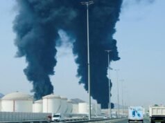 Three Indians injured after fire breaks out in UAE’s Fujairah due to drone attack Three Indians injured after fire breaks out in UAE’s Fujairah due to drone attack