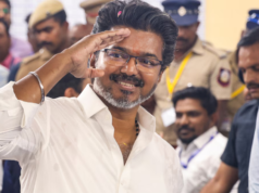 ‘We Look Forward To Your Support’: Vijay Thanks PM Modi, Rahul Gandhi For Wishes On Tamil Nadu Win CSK Opener Sanju Samson. (AP)