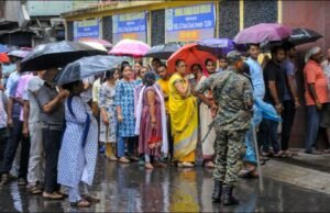 West Bengal Assembly Elections: Repolling Scheduled Tomorrow At 15 Booths In 2 Constituencies Follow RR vs DC live scorecard, commentary and updates.(Creimas, PTI)